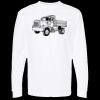 Unisex Gold Soft Touch Long Sleeve T-Shirt Thumbnail
