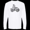 Unisex Gold Soft Touch Long Sleeve T-Shirt Thumbnail
