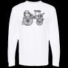 Unisex Gold Soft Touch Long Sleeve T-Shirt Thumbnail