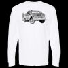 Unisex Gold Soft Touch Long Sleeve T-Shirt Thumbnail