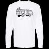 Unisex Gold Soft Touch Long Sleeve T-Shirt Thumbnail