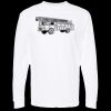 Unisex Gold Soft Touch Long Sleeve T-Shirt Thumbnail