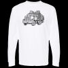 Unisex Gold Soft Touch Long Sleeve T-Shirt Thumbnail