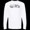 Unisex Gold Soft Touch Long Sleeve T-Shirt Thumbnail