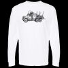 Unisex Gold Soft Touch Long Sleeve T-Shirt Thumbnail