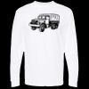 Unisex Gold Soft Touch Long Sleeve T-Shirt Thumbnail