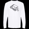 Unisex Gold Soft Touch Long Sleeve T-Shirt Thumbnail