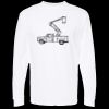 Unisex Gold Soft Touch Long Sleeve T-Shirt Thumbnail