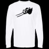 Unisex Gold Soft Touch Long Sleeve T-Shirt Thumbnail