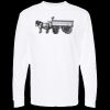 Unisex Gold Soft Touch Long Sleeve T-Shirt Thumbnail