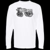 Unisex Gold Soft Touch Long Sleeve T-Shirt Thumbnail