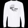 Unisex Gold Soft Touch Long Sleeve T-Shirt Thumbnail