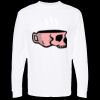 Unisex Gold Soft Touch Long Sleeve T-Shirt Thumbnail