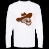 Unisex Gold Soft Touch Long Sleeve T-Shirt Thumbnail