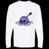 Unisex Gold Soft Touch Long Sleeve T-Shirt Thumbnail
