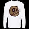 Unisex Gold Soft Touch Long Sleeve T-Shirt Thumbnail