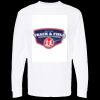Unisex Gold Soft Touch Long Sleeve T-Shirt Thumbnail
