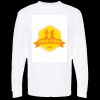 Unisex Gold Soft Touch Long Sleeve T-Shirt Thumbnail