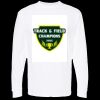 Unisex Gold Soft Touch Long Sleeve T-Shirt Thumbnail