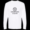 Unisex Gold Soft Touch Long Sleeve T-Shirt Thumbnail