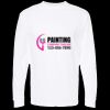 Unisex Gold Soft Touch Long Sleeve T-Shirt Thumbnail