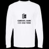Unisex Gold Soft Touch Long Sleeve T-Shirt Thumbnail