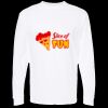 Unisex Gold Soft Touch Long Sleeve T-Shirt Thumbnail