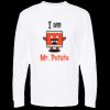 Unisex Gold Soft Touch Long Sleeve T-Shirt Thumbnail