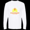 Unisex Gold Soft Touch Long Sleeve T-Shirt Thumbnail