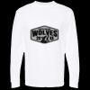 Unisex Gold Soft Touch Long Sleeve T-Shirt Thumbnail