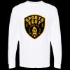 Unisex Gold Soft Touch Long Sleeve T-Shirt Thumbnail