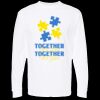 Unisex Gold Soft Touch Long Sleeve T-Shirt Thumbnail