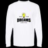 Unisex Gold Soft Touch Long Sleeve T-Shirt Thumbnail