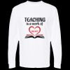 Unisex Gold Soft Touch Long Sleeve T-Shirt Thumbnail