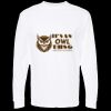 Unisex Gold Soft Touch Long Sleeve T-Shirt Thumbnail