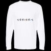 Unisex Gold Soft Touch Long Sleeve T-Shirt Thumbnail