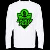 Unisex Gold Soft Touch Long Sleeve T-Shirt Thumbnail
