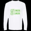 Unisex Gold Soft Touch Long Sleeve T-Shirt Thumbnail