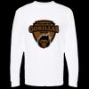Unisex Gold Soft Touch Long Sleeve T-Shirt Thumbnail