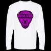 Unisex Gold Soft Touch Long Sleeve T-Shirt Thumbnail