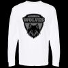 Unisex Gold Soft Touch Long Sleeve T-Shirt Thumbnail