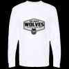 Unisex Gold Soft Touch Long Sleeve T-Shirt Thumbnail