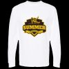 Unisex Gold Soft Touch Long Sleeve T-Shirt Thumbnail