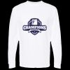 Unisex Gold Soft Touch Long Sleeve T-Shirt Thumbnail