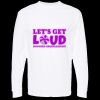 Unisex Gold Soft Touch Long Sleeve T-Shirt Thumbnail