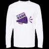 Unisex Gold Soft Touch Long Sleeve T-Shirt Thumbnail
