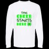 Unisex Gold Soft Touch Long Sleeve T-Shirt Thumbnail