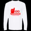 Unisex Gold Soft Touch Long Sleeve T-Shirt Thumbnail