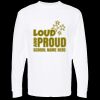 Unisex Gold Soft Touch Long Sleeve T-Shirt Thumbnail