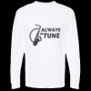 Unisex Gold Soft Touch Long Sleeve T-Shirt Thumbnail